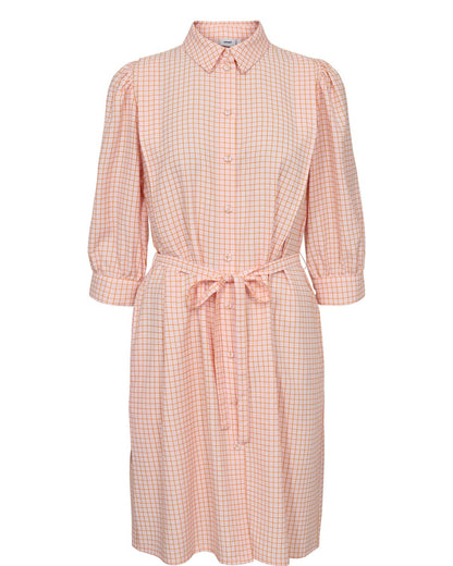 NUDERYA DRESS - Roseate Spoonbill