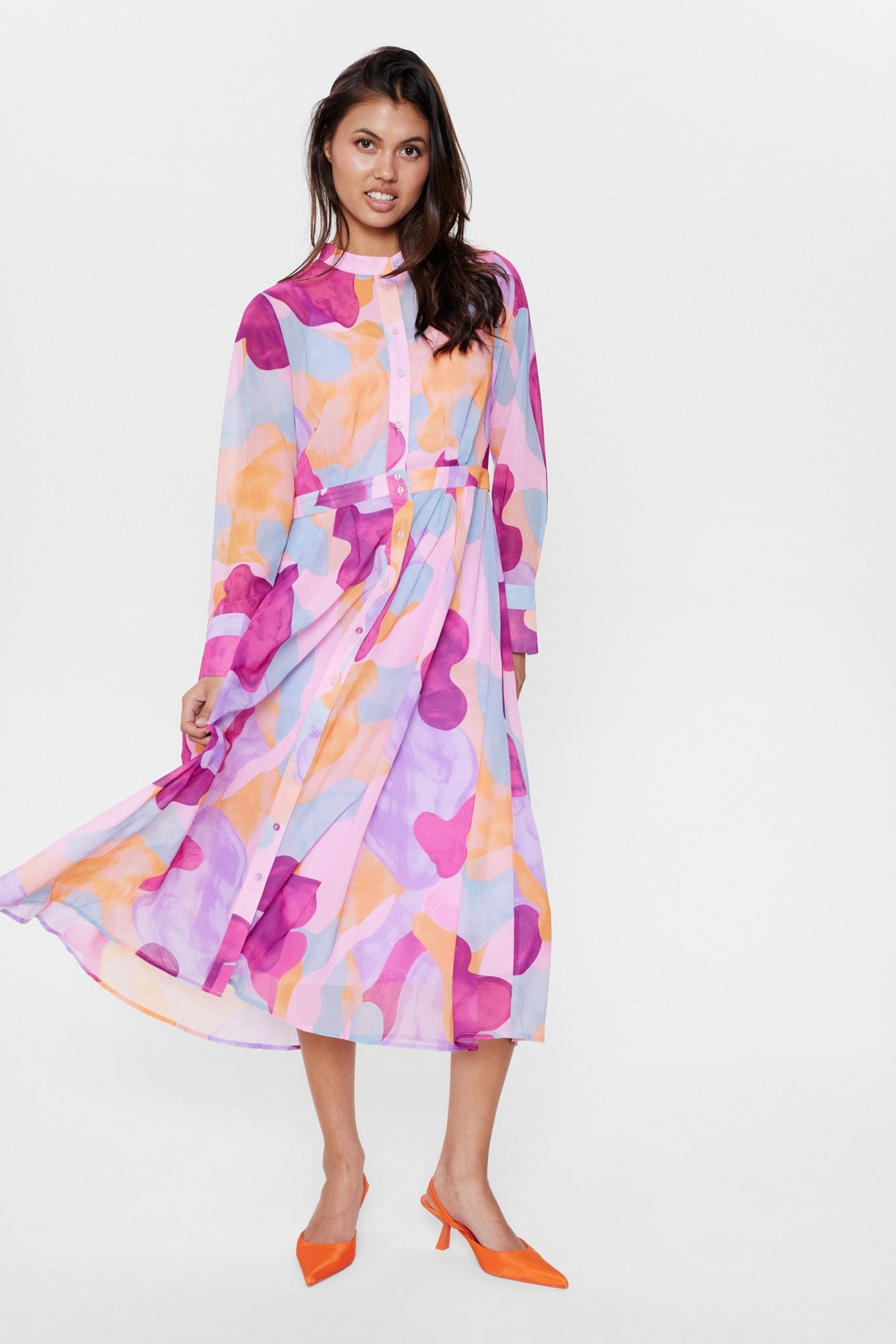 NUKYNDALL NEW DRESS - Tangerine