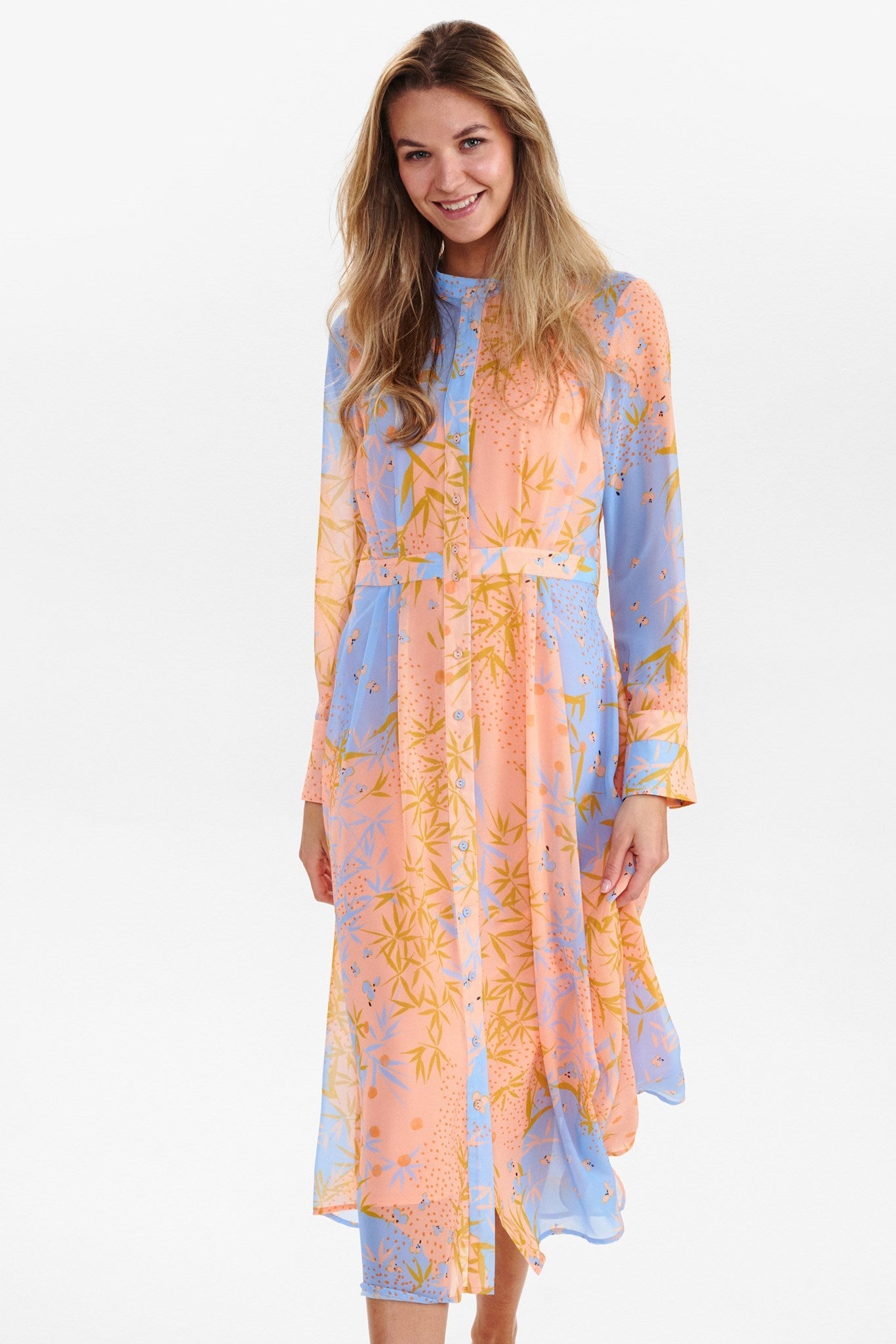 NUKYNDALL NEW DRESS - Peach Nectar