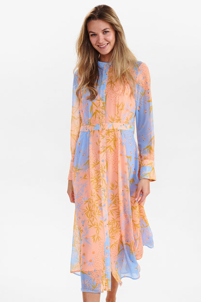 NUKYNDALL NEW DRESS - Peach Nectar