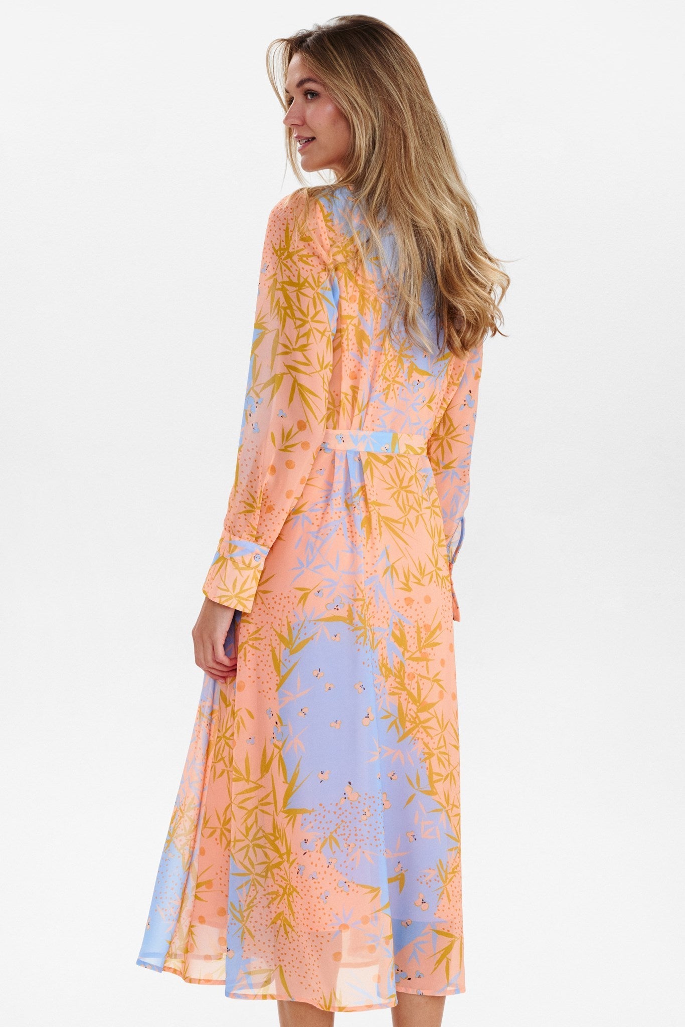 NUKYNDALL NEW DRESS - Peach Nectar