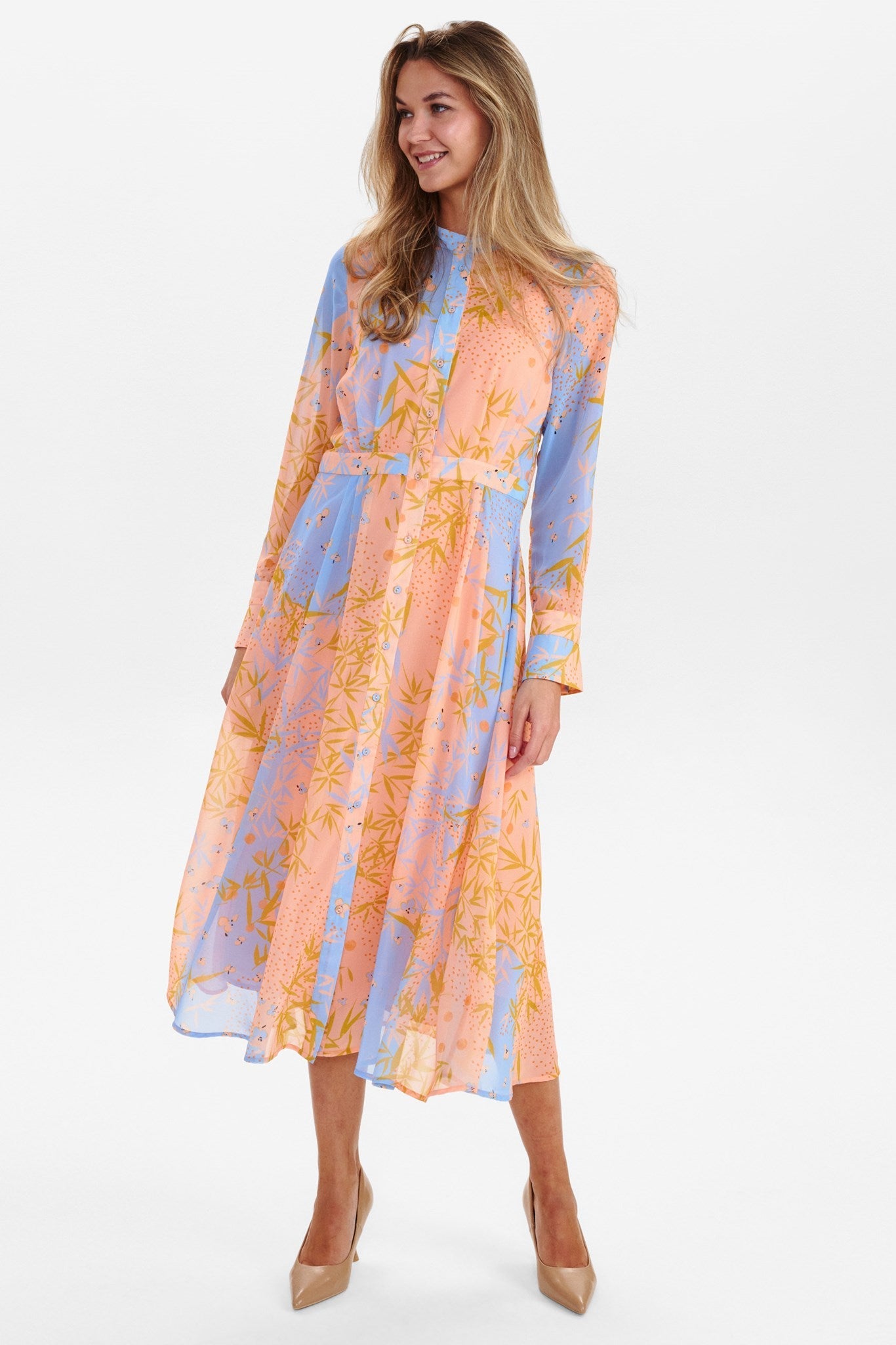 NUKYNDALL NEW DRESS - Peach Nectar