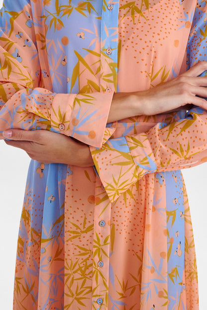 NUKYNDALL NEW DRESS - Peach Nectar