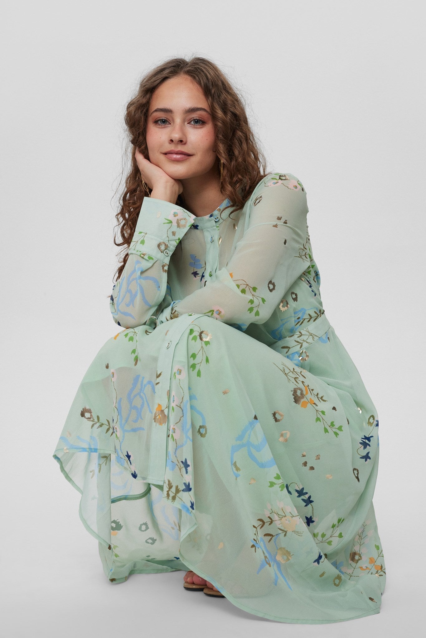 NUKYNDALL NEW DRESS - Sea Foam