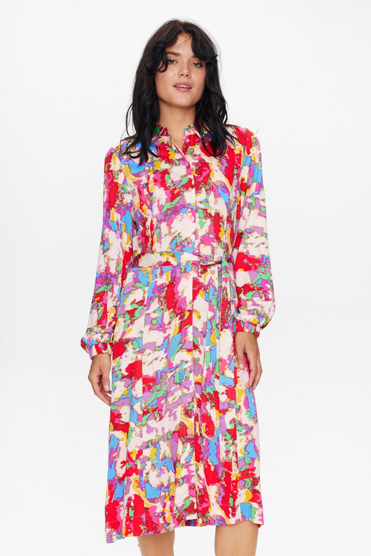 NUSLISH DRESS - High Risk Red