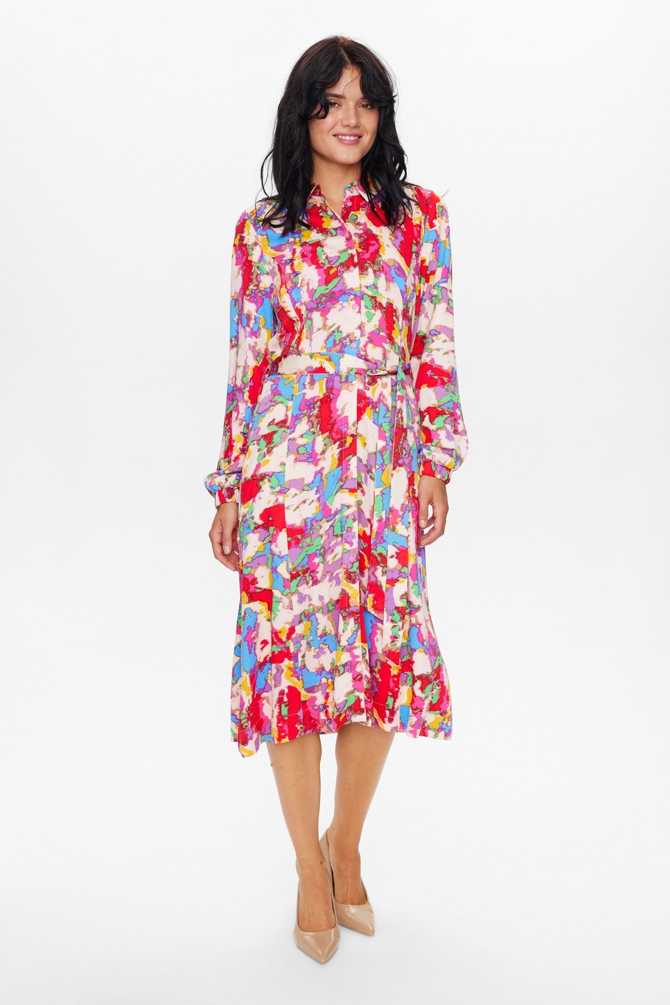 NUSLISH DRESS - High Risk Red