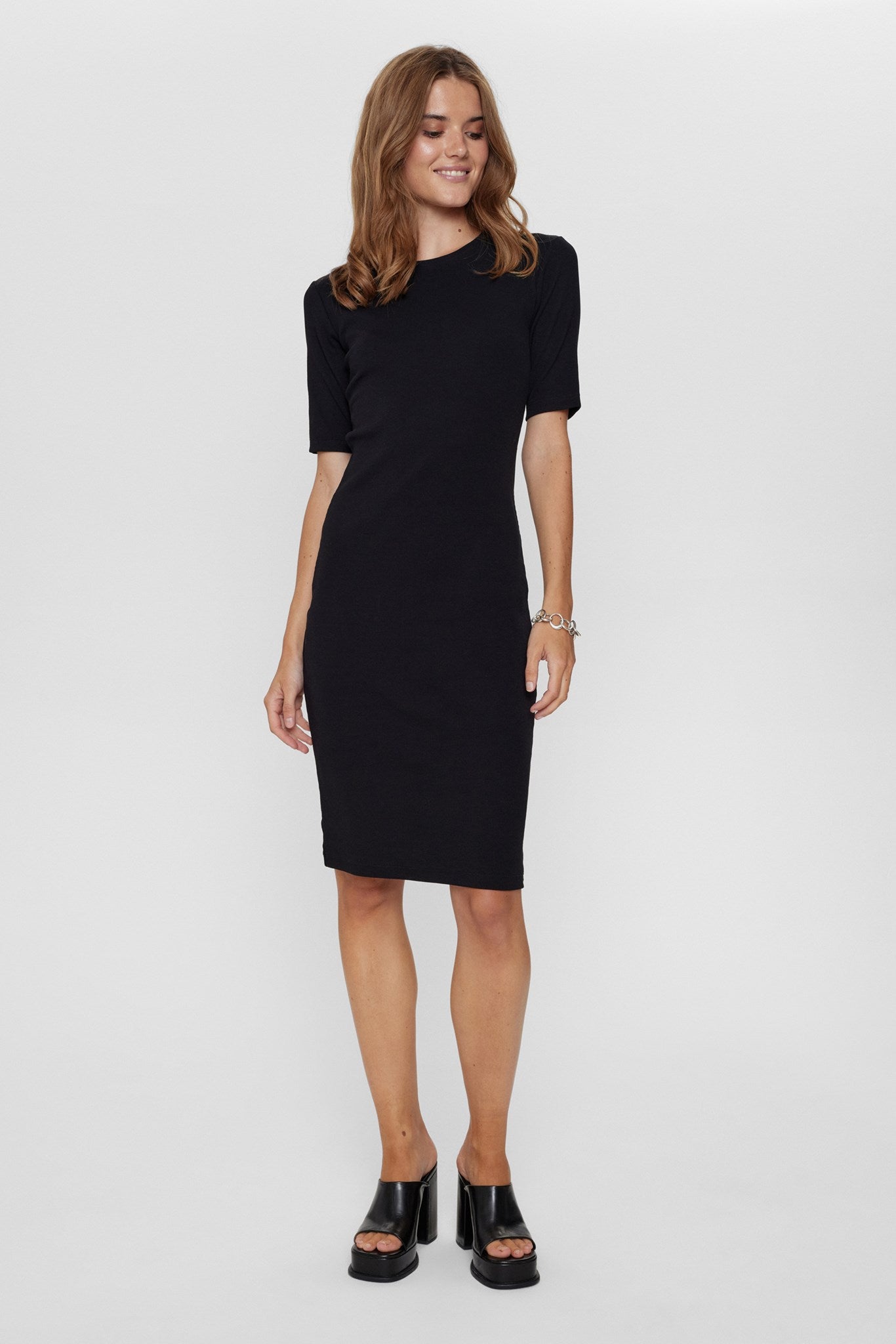 NURILEY DRESS - Caviar