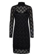 NUMIKA SHORT DRESS - Caviar