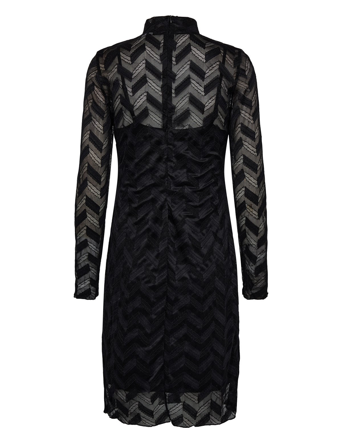 NUMIKA SHORT DRESS - Caviar
