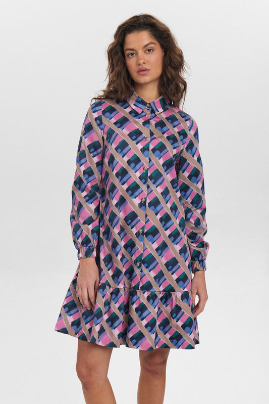 NUTARTY DRESS - Pink Cosmos