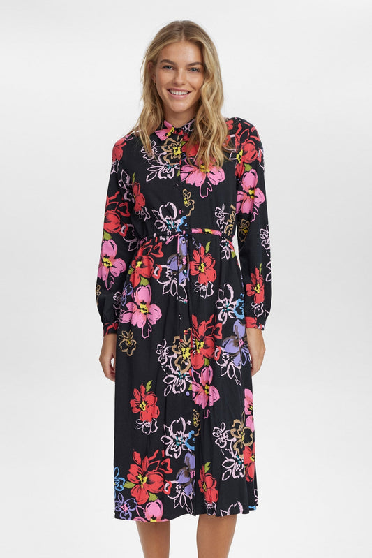 NUHALLIE DRESS - Caviar