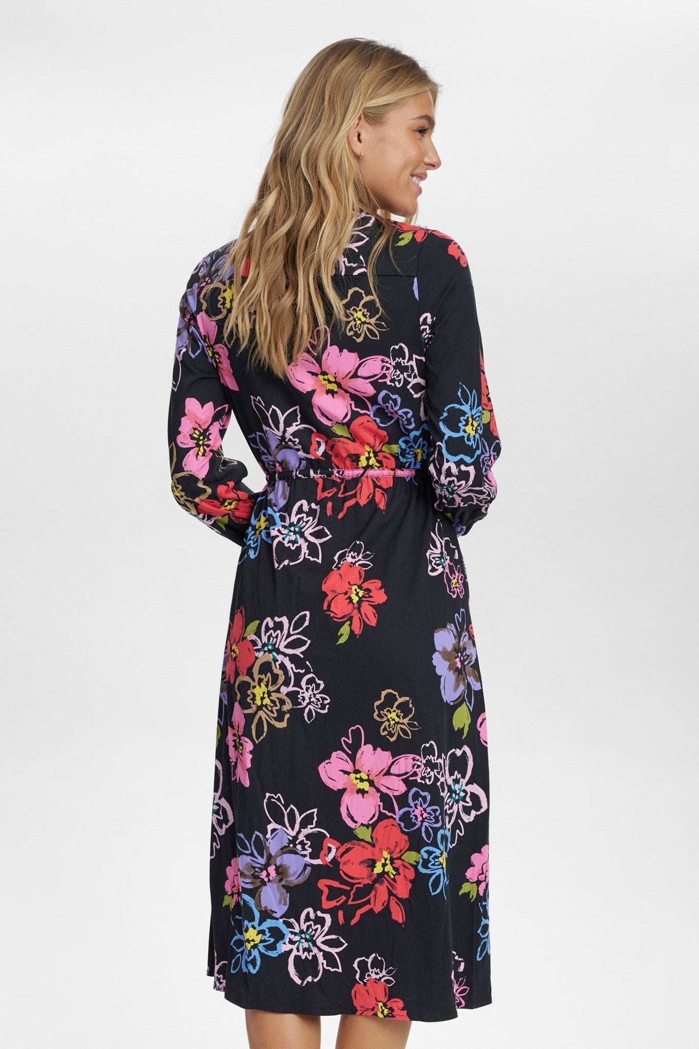 NUHALLIE DRESS - Caviar