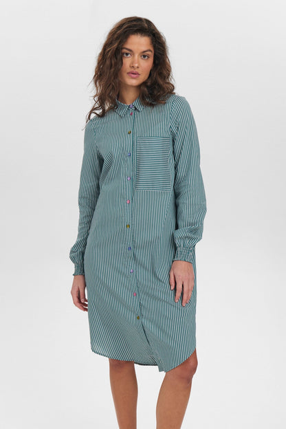 NUFARAH DRESS - Cadmium Green