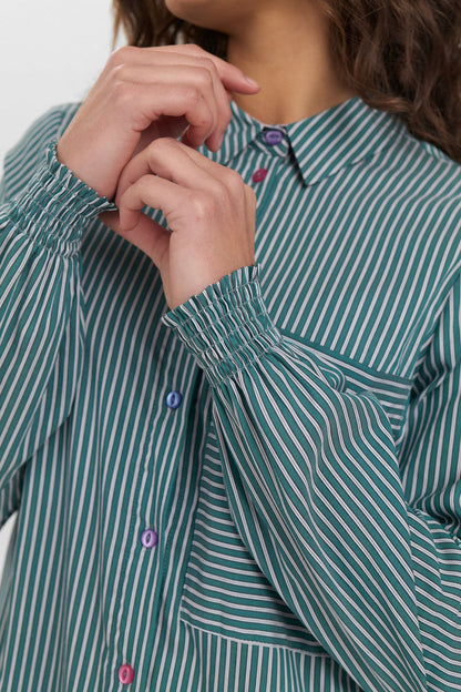 NUFARAH DRESS - Cadmium Green