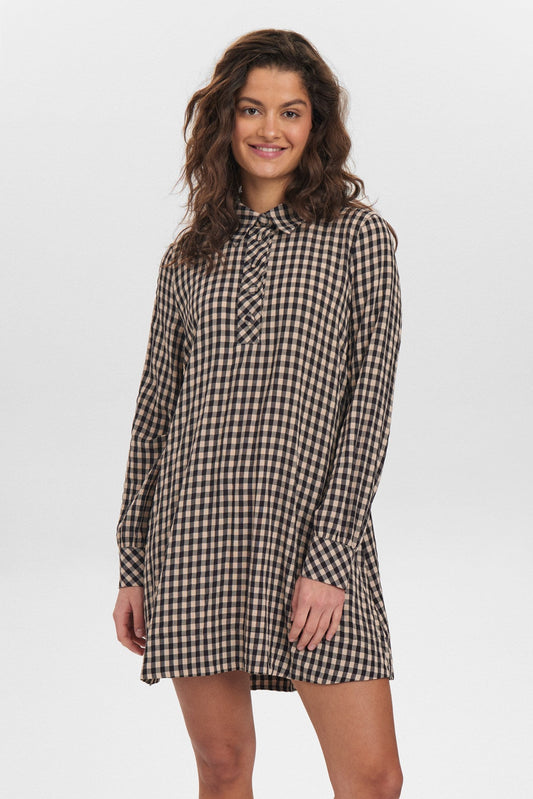NUFELIX DRESS - Caviar