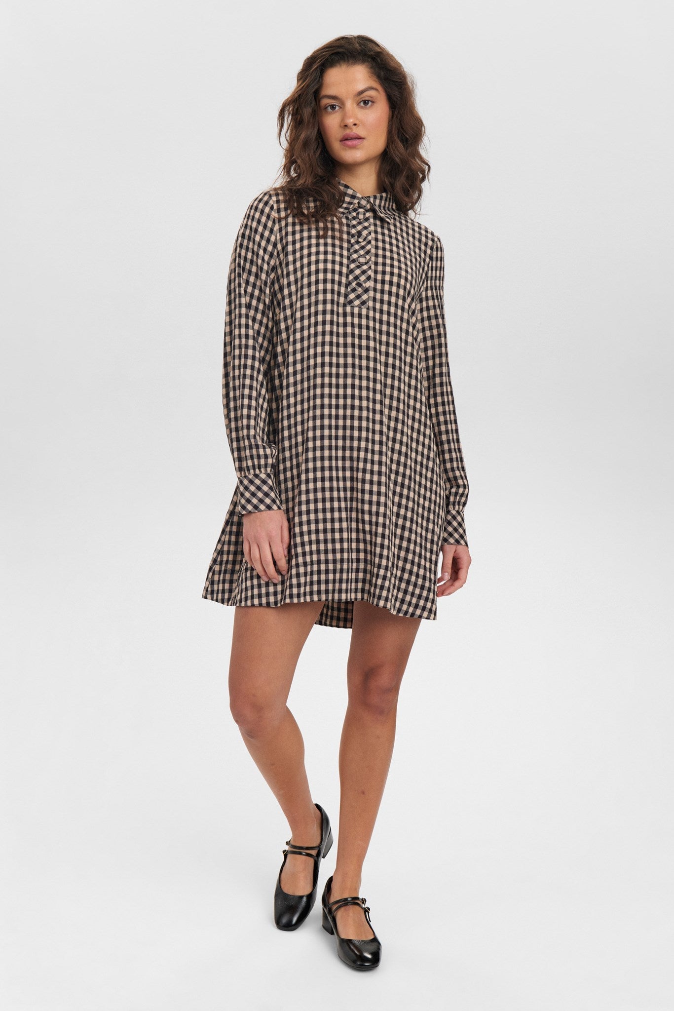 NUFELIX DRESS - Caviar
