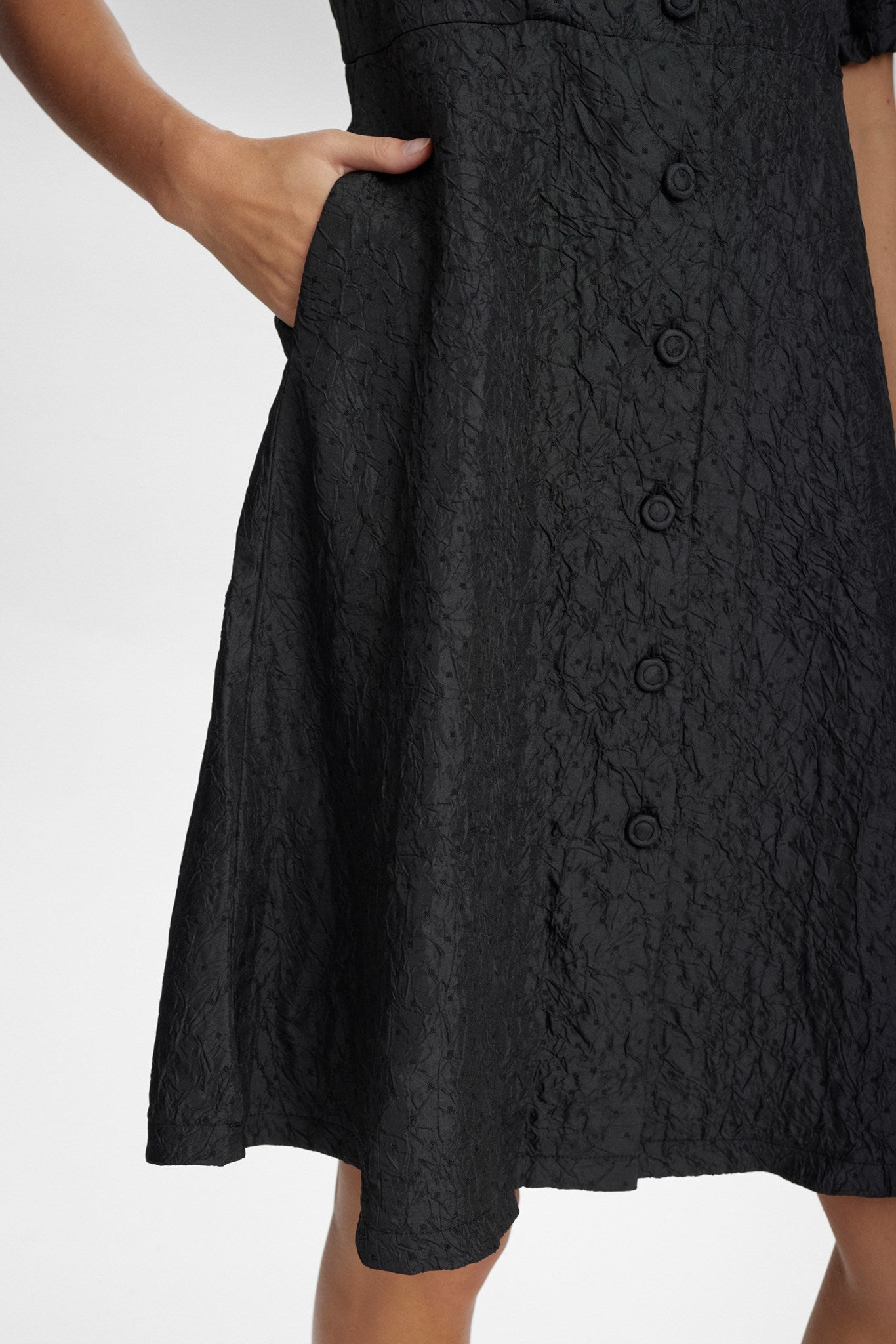 NUDANIELLE DRESS - Caviar