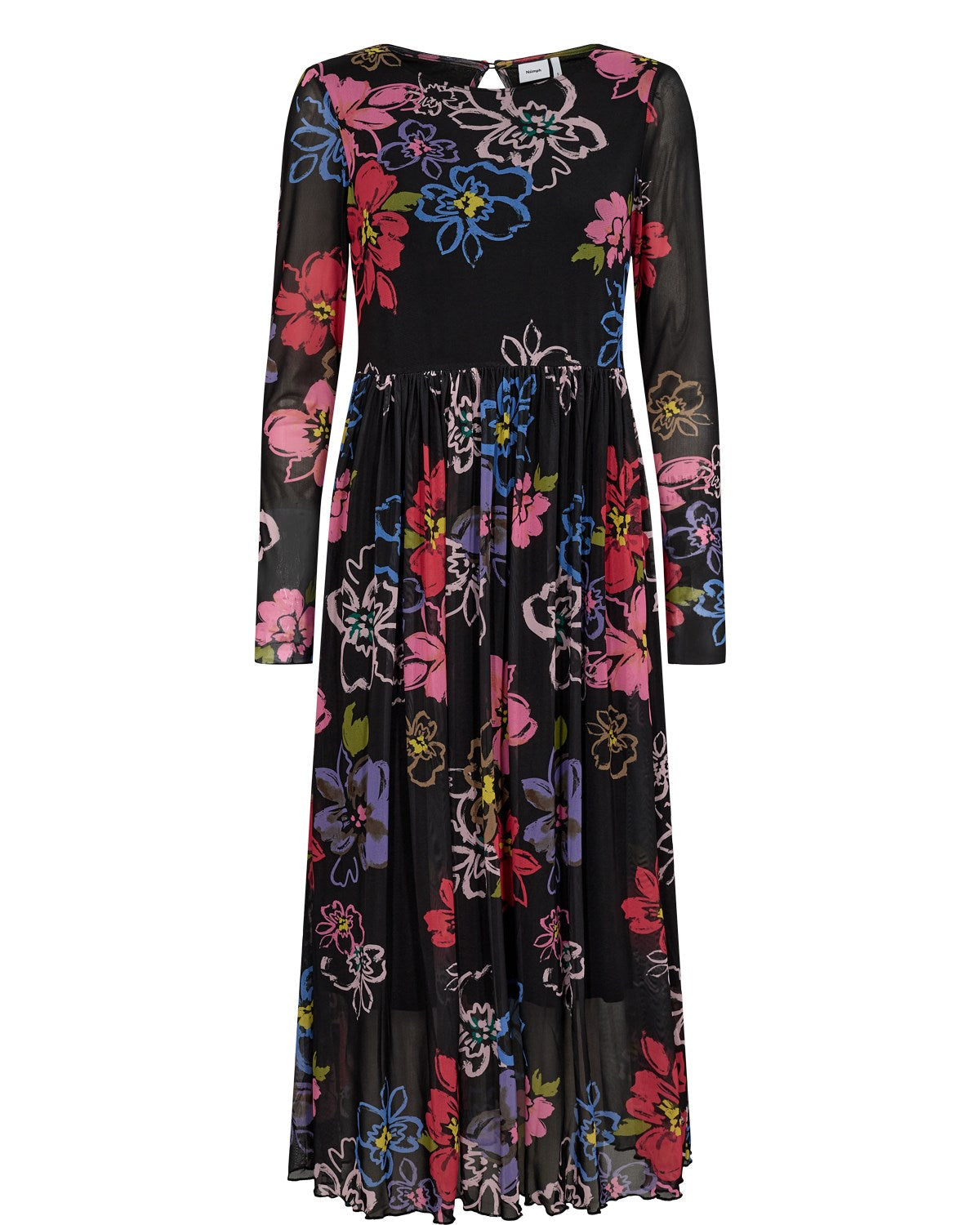NUFREJA DRESS - Caviar