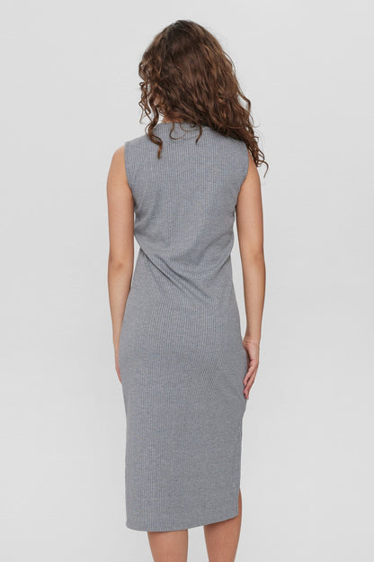 NUCASAS DRESS - Medium Grey mel