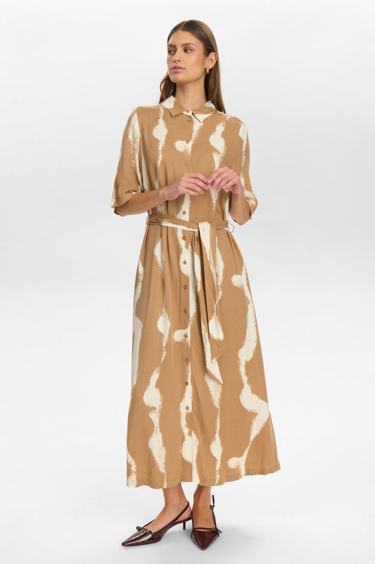 NUESTELLE DRESS - Tannin