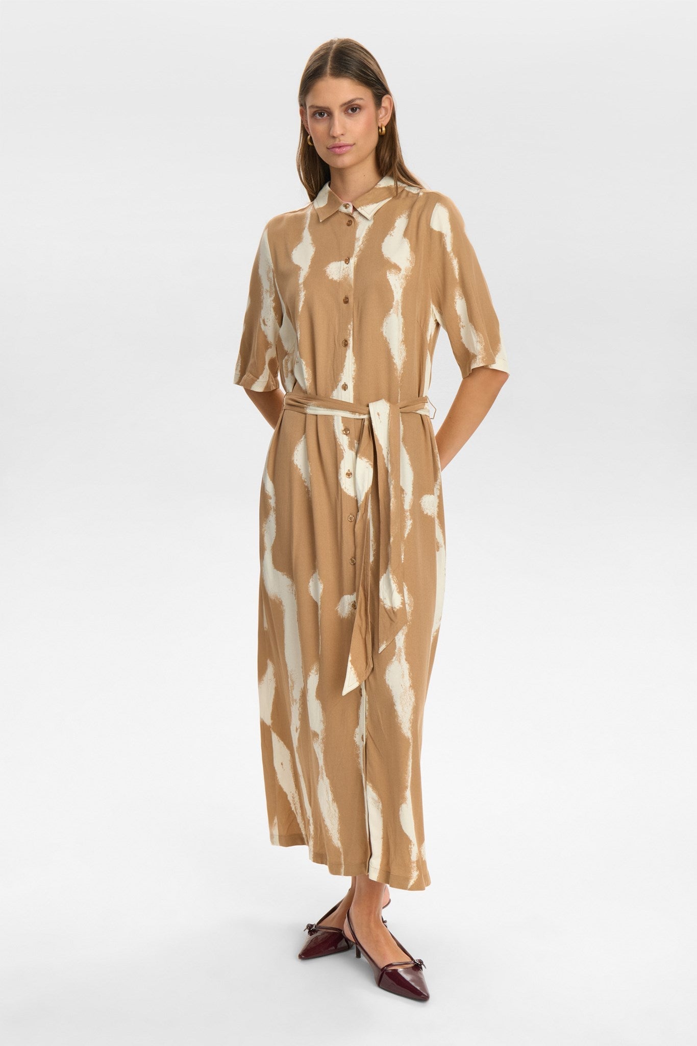 NUESTELLE DRESS - Tannin