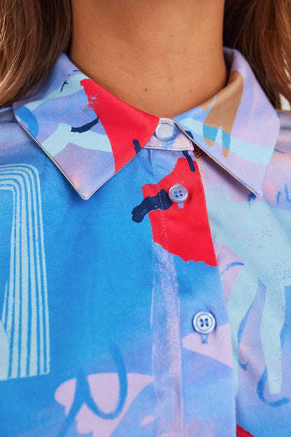 NUGLORIA SHIRT DRESS - Regatta
