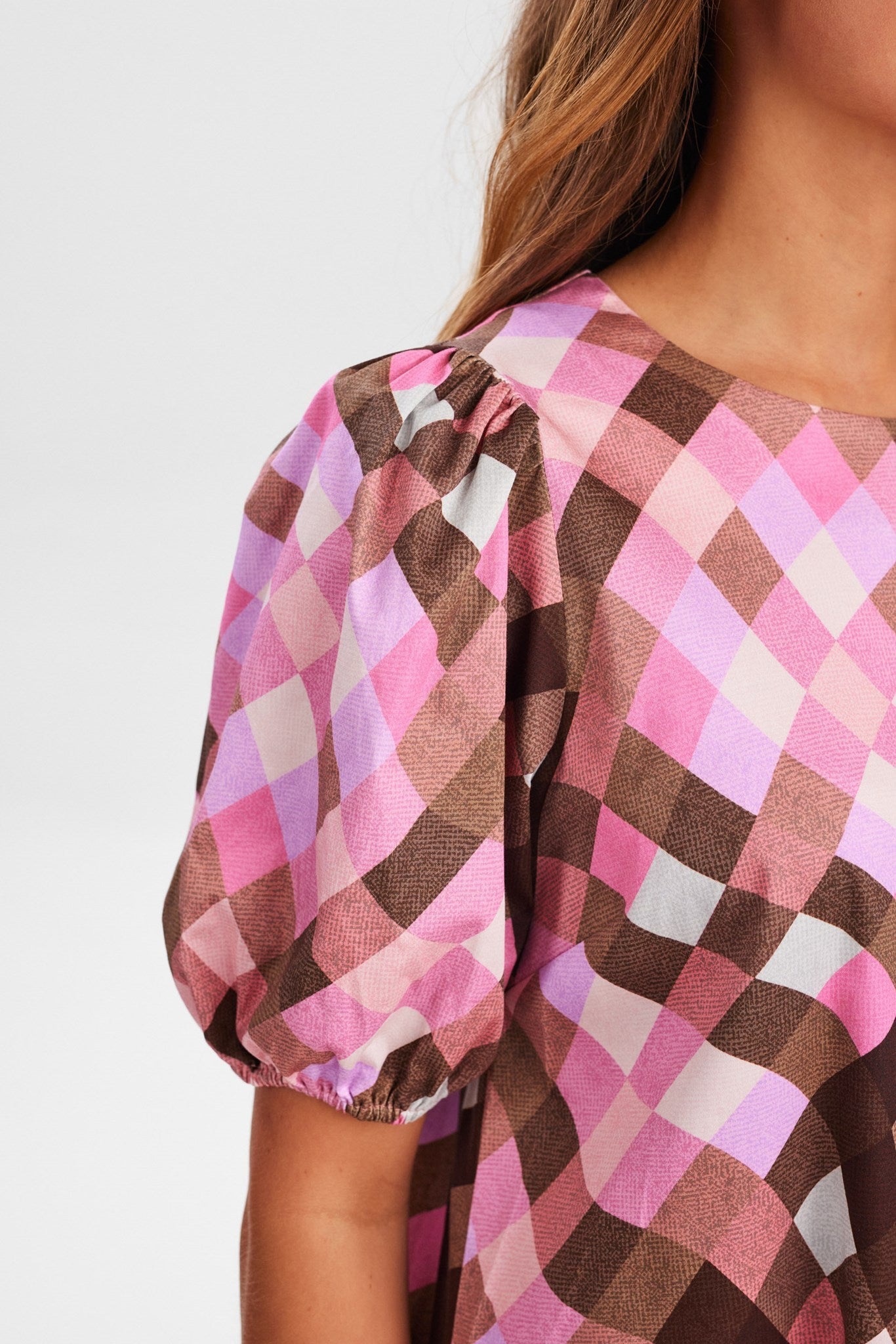 NUWAYLI DRESS - Pink Carnation
