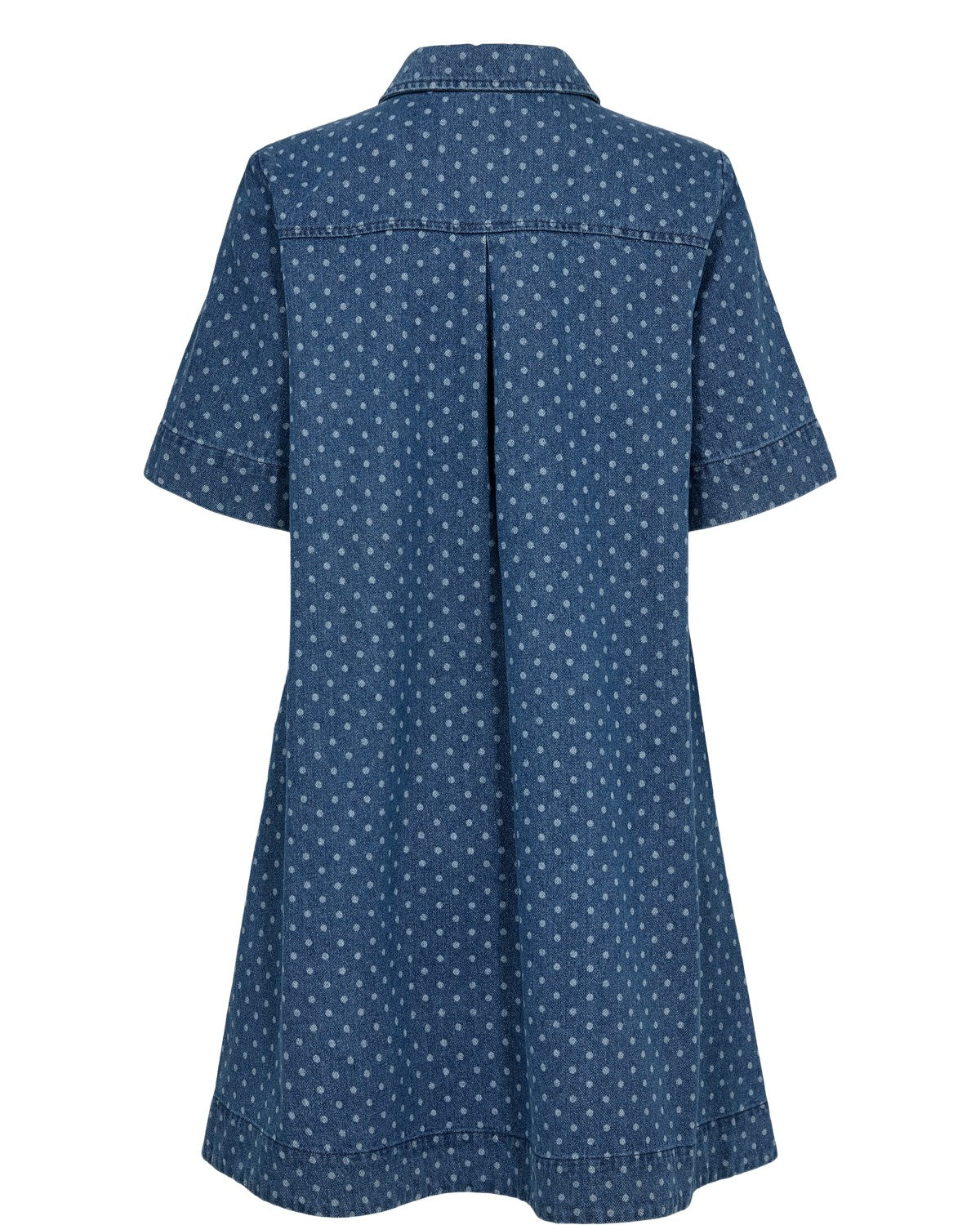 NUHADDIE DRESS  - Medium Blue Denim