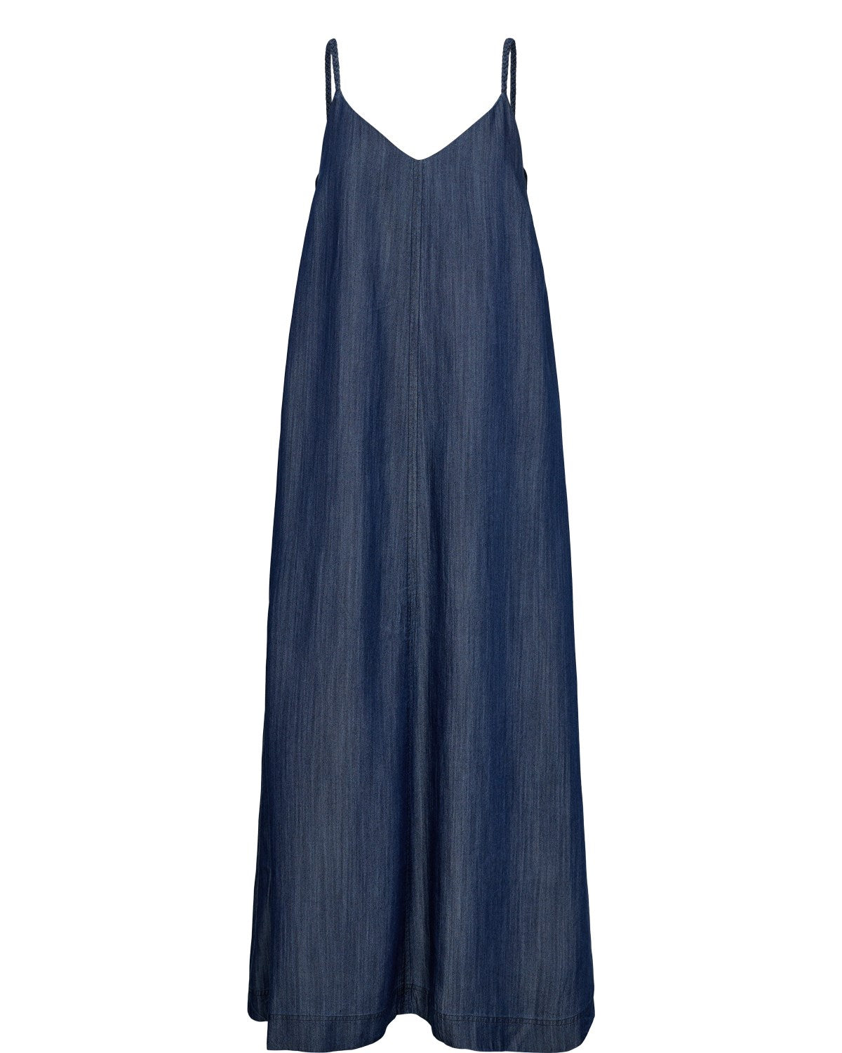 NUHERMIONE DRESS - Medium Blue Denim