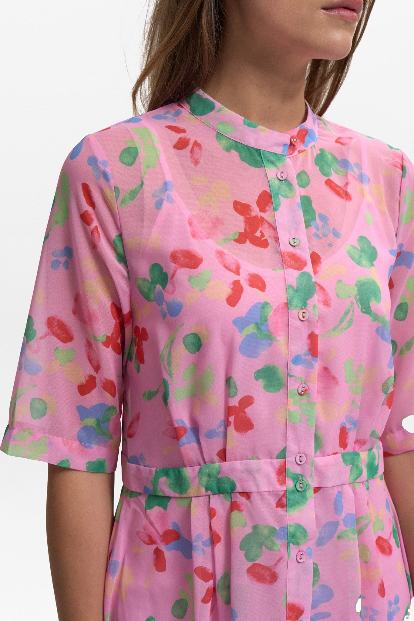 NUKYNDALL NEW SS DRESS - LILAC SACHET