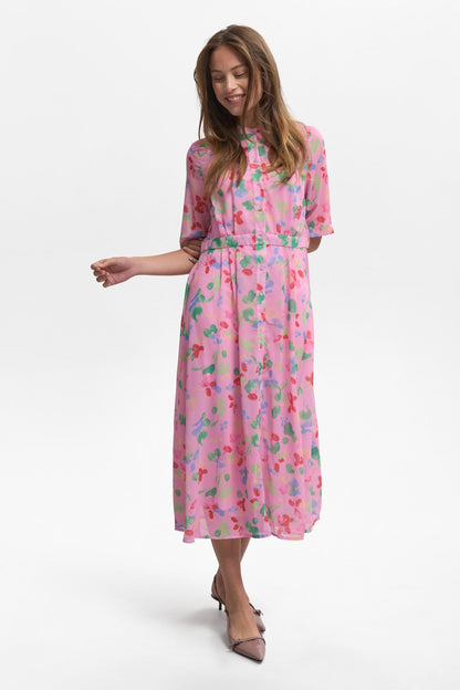 NUKYNDALL NEW SS DRESS - LILAC SACHET