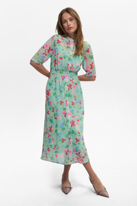 NUKYNDALL NEW SS DRESS - Harbor Gray