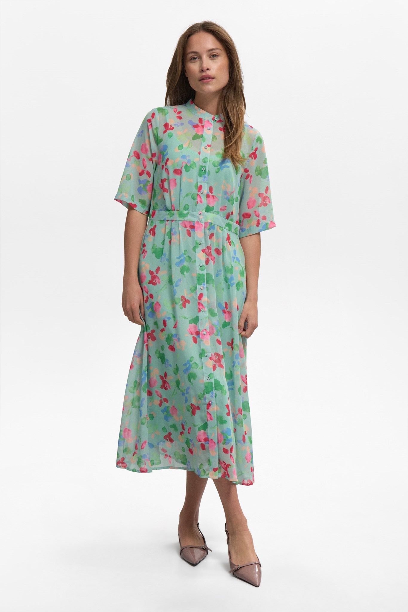 NUKYNDALL NEW SS DRESS - Harbor Gray
