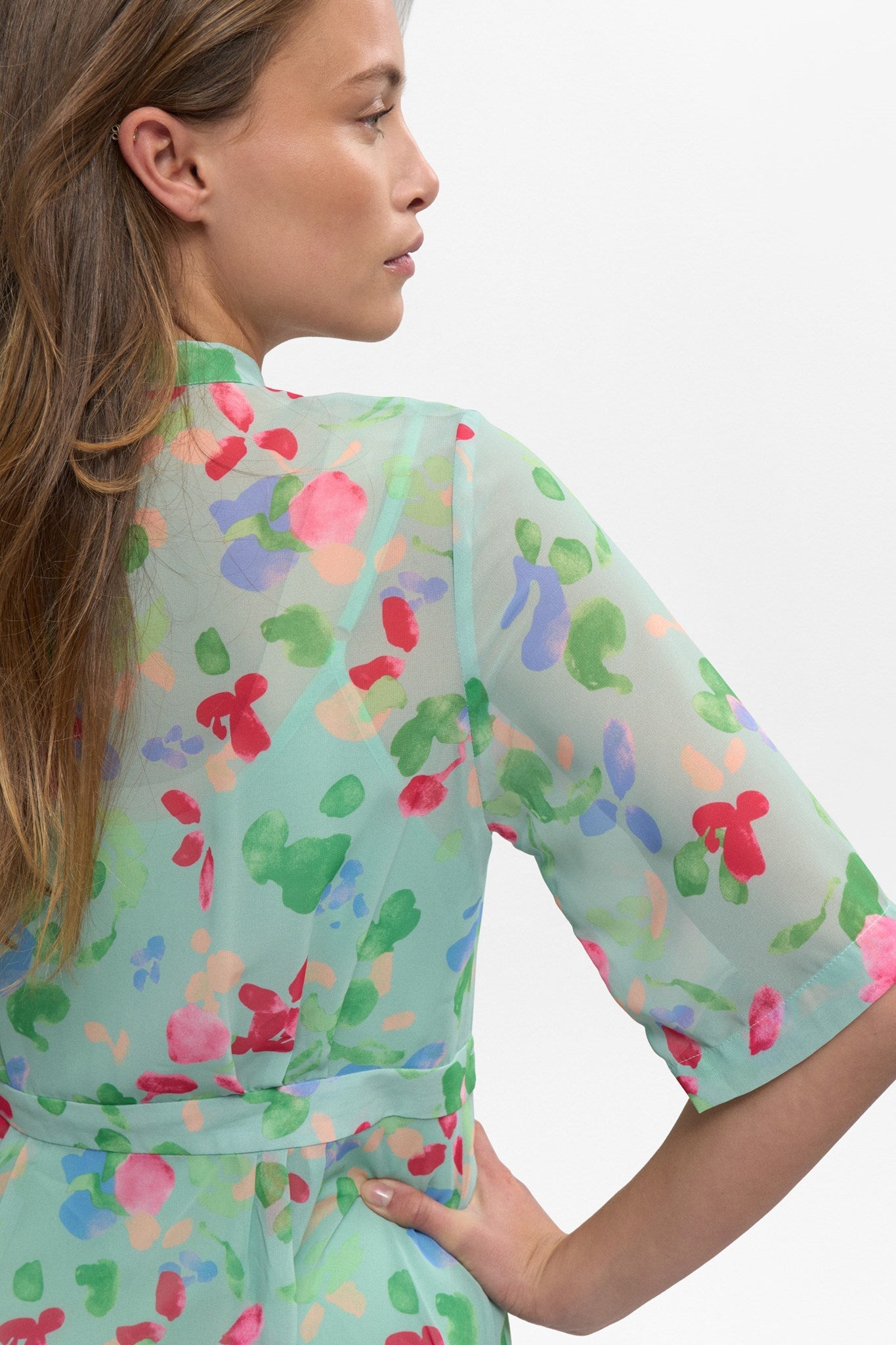 NUKYNDALL NEW SS DRESS - Harbor Gray