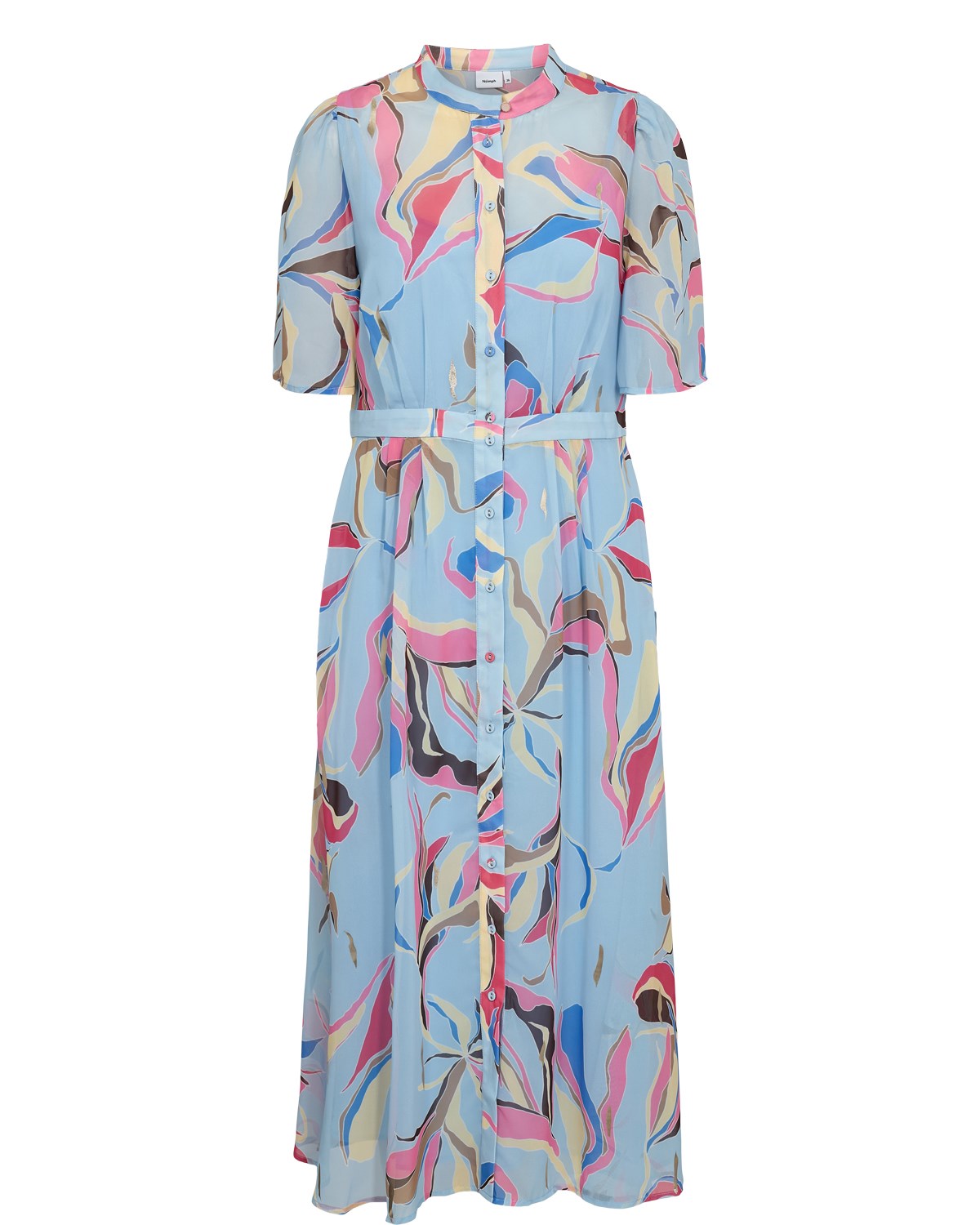 NUKYNDALL SS DRESS - Cerulean