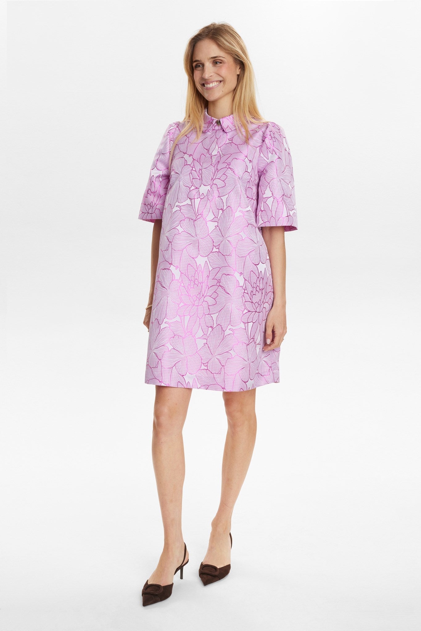 NUVIDA DRESS - Super Pink