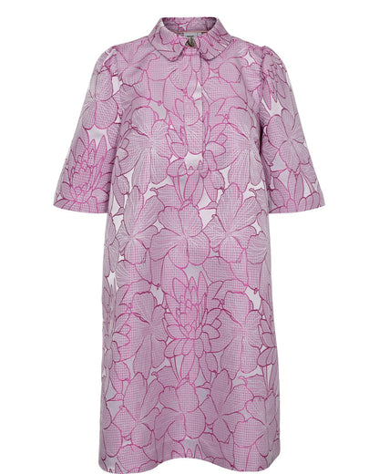 NUVIDA DRESS - Super Pink