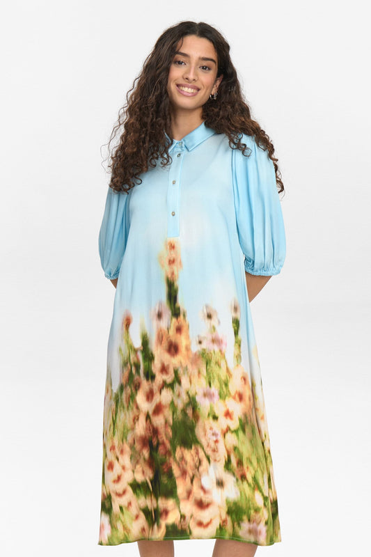 NUVIKKA DRESS - Baltic Sea