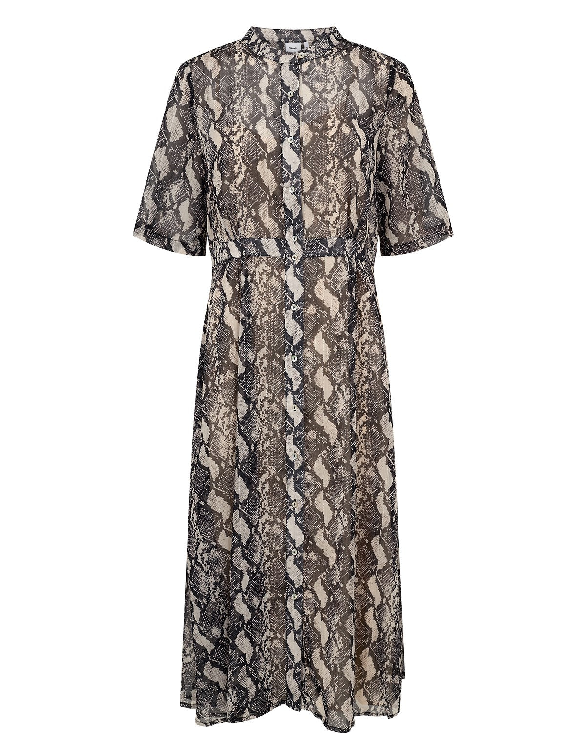 NUKYNDALL SS DRESS - Gray Morn