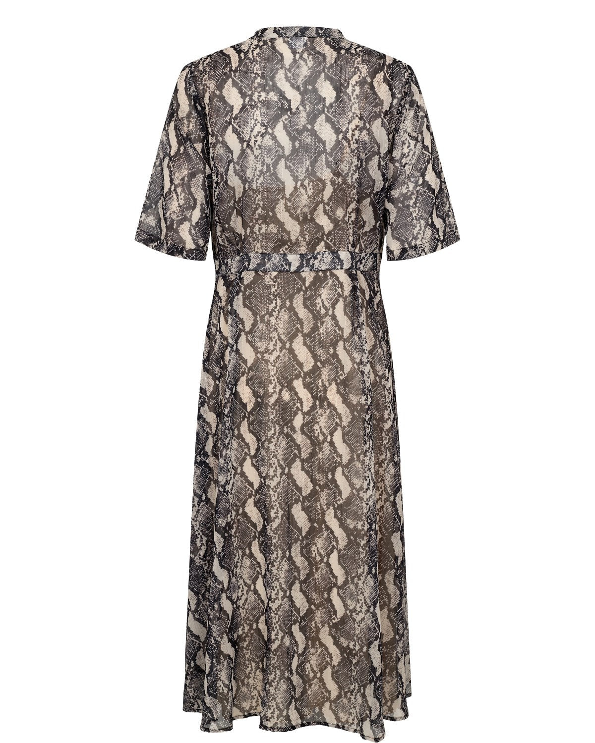 NUKYNDALL SS DRESS - Gray Morn