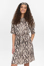 NUVICTORIA SHIRT DRESS - Gray Morn