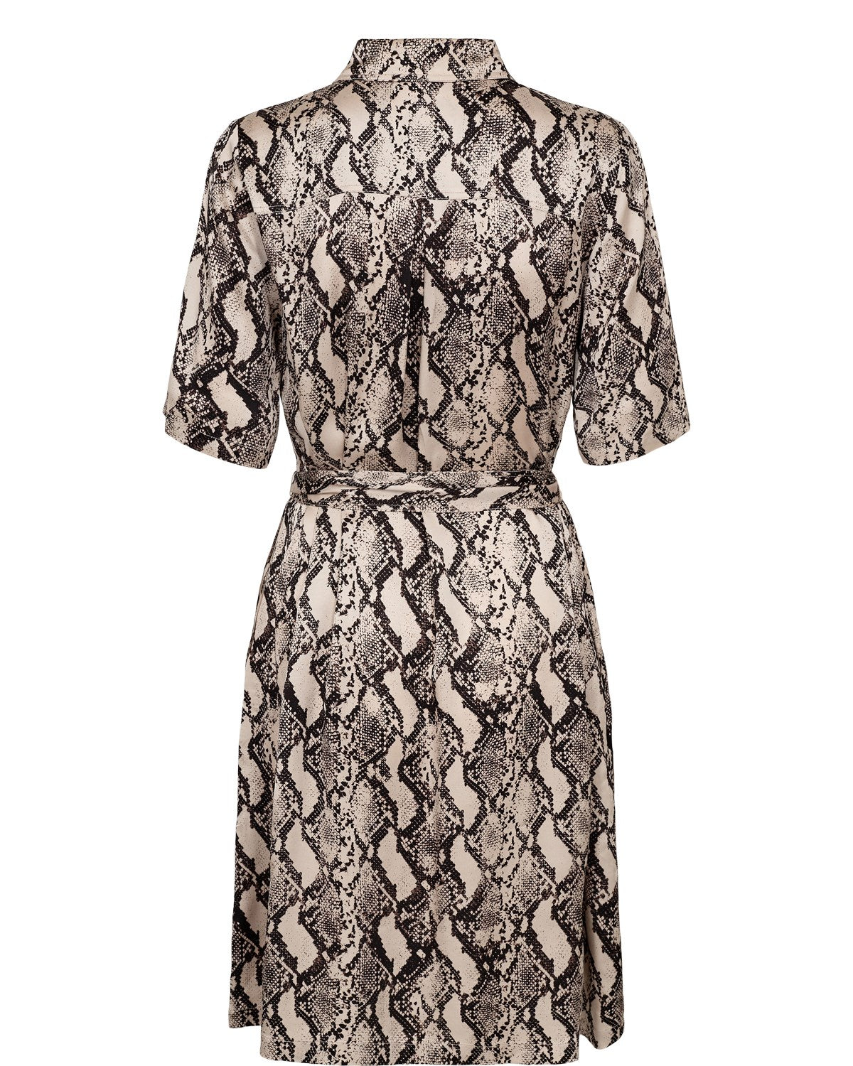 NUVICTORIA SHIRT DRESS - Gray Morn