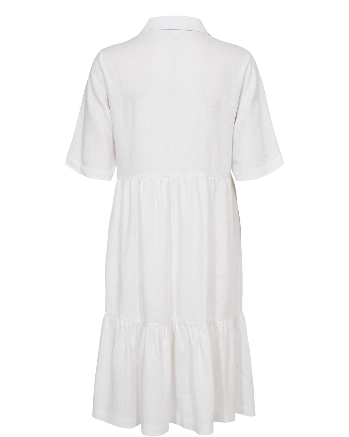 NUYNGVA SS DRESS - Bright White