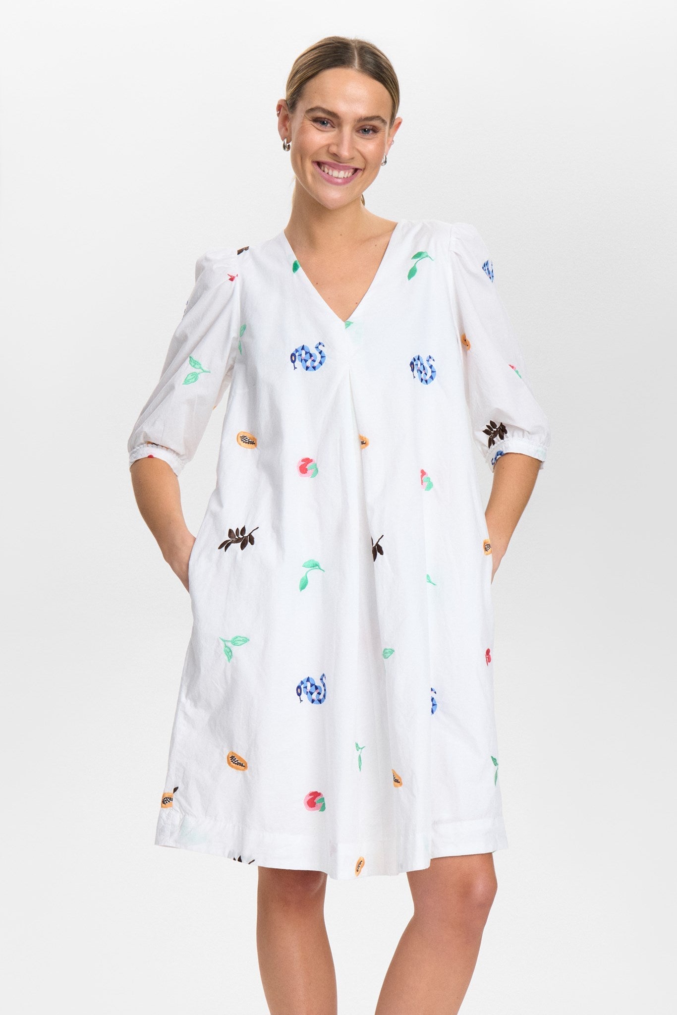 NUVALENTINE DRESS - Bright White