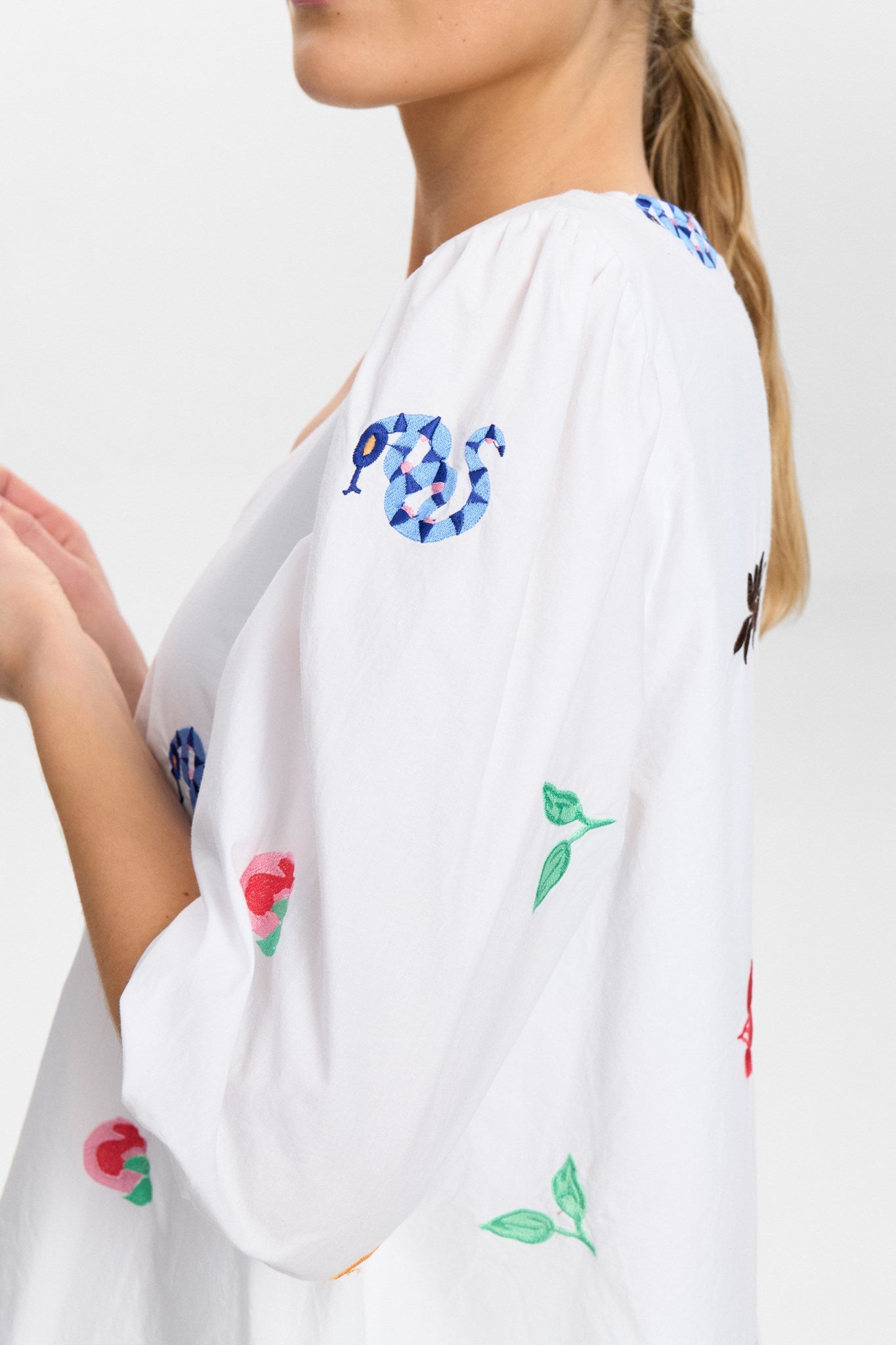 NUVALENTINE DRESS - Bright White