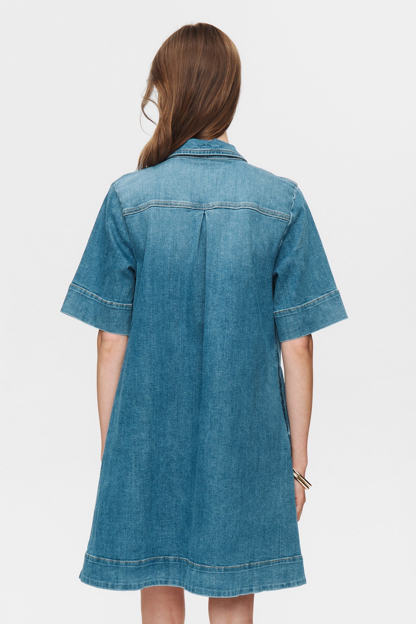 NUPARIS DRESS - Light Denim Blue 2