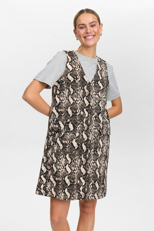 NUVIITA DRESS - Gray Morn