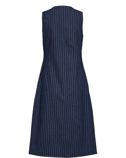 NUVIBEKE DRESS - Medium Blue Denim