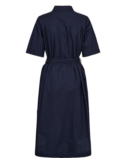 NUGIANA SHIRT DRESS - Dark Sapphire