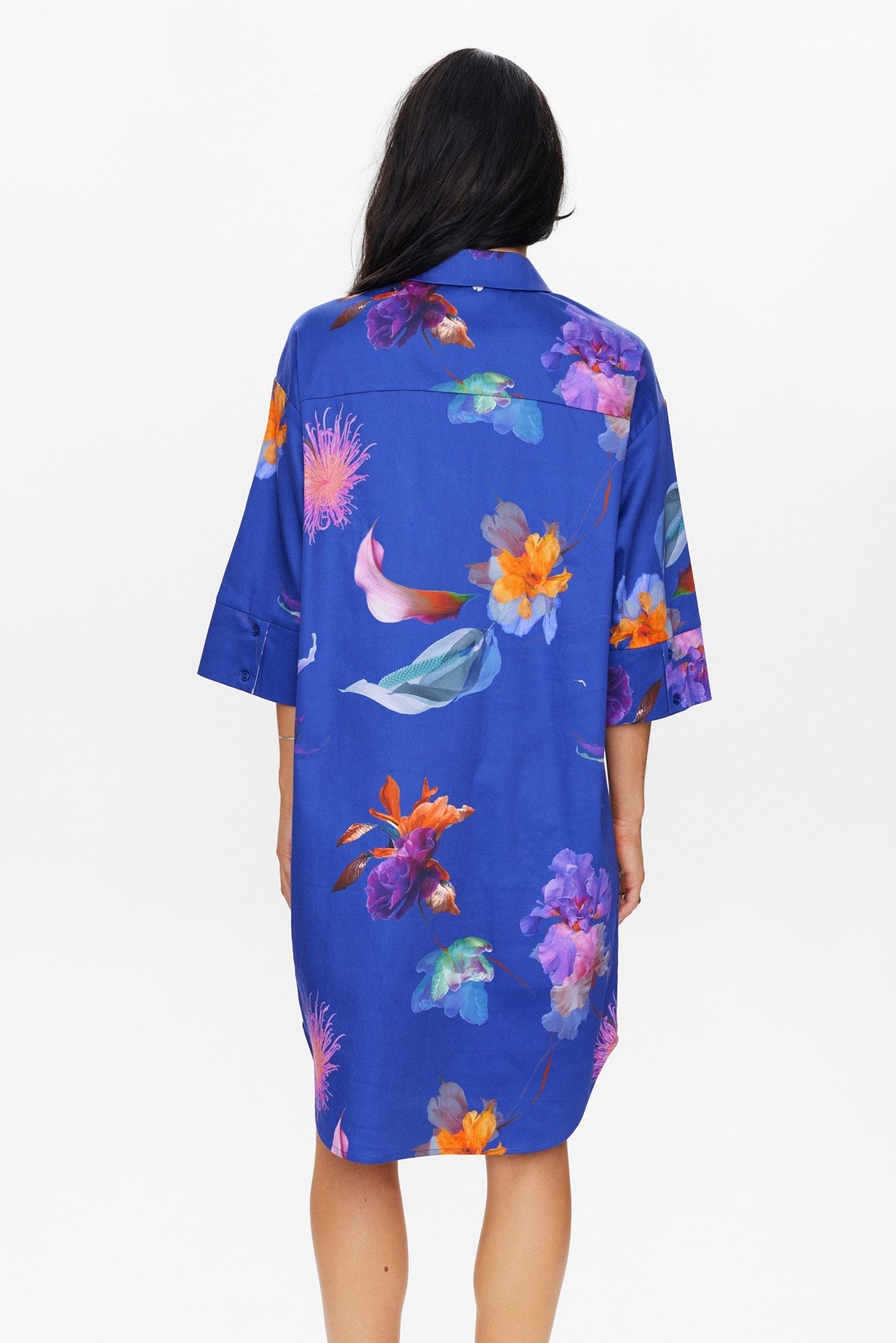 NUGLADYS DRESS - Clematis Blue